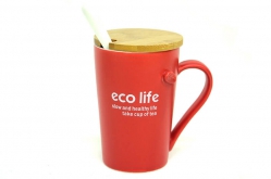 Toptan Eco Life Renkli Kupa Bardak