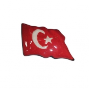 Toptan Türk Bayrağı Seramik Magnet