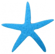 Toptan Keçe Deniz Yıldızı Mavi 50 Adet