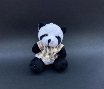 Toptan Elbiseli Panda Anahtarlık 12 cm