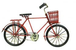 Toptan Metal Kırmızı Bisiklet