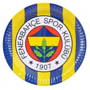 Toptan Fenerbahçe Temalı Tabak 8 Adet