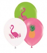 Toptan Flamingo Balon 100 Adet