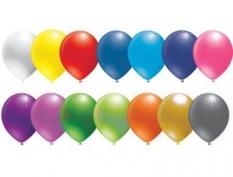 Toptan Karışık Renk Ucuz Balon 100 Adet