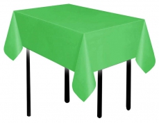 Toptan Plastik Yeşil Renk Masa Örtüsü﻿