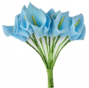 Toptan Gala Çiçek 144 Adet Mavi