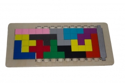 Toptan Ahşap Tetris Oyuncak
