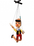 Toptan Ahşap Pinokyo Oyuncak 75 cm