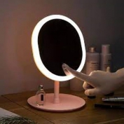 Toptan Büyüteçli Standlı Işıklı Makyaj Aynası
