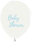 Toptan Baby Shower Mavi Balon 100 Adet
