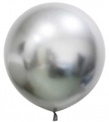 Toptan Jumbo Balon 24 İnç Gümüş 3 Adet