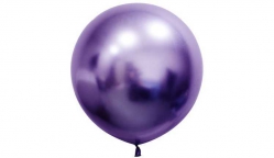 Toptan Jumbo Balon 24 İnç Mor 3 Adet