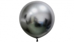 Toptan Jumbo Balon 24 İnç Uzay Gri 3 Adet