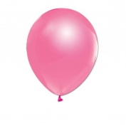 Toptan Metalik Balon 10 İnç 100 Adet Pembe