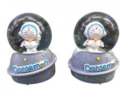 Toptan Doraemon Motorlu Büyük Müzikli Kar Küresi