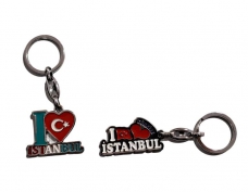 Toptan Turistik İstanbul Metal Anahtarlık