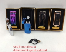 Toptan USB Şarjlı Tesla Model Elektronik Çakmak