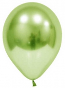Toptan Açık Yeşil Krom Balon 50 Adet 10 İnç