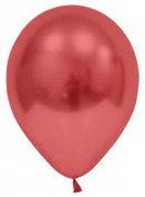 Toptan Kırmızı Krom Balon 50 Adet 10 İnç﻿