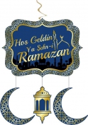 Toptan Hoşgeldin Ya Şehr-i Ramazan Sarkıt Süs