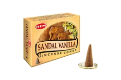 Toptan Sandal Vanilla Aromalı Tütsü 120 Adet