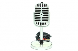 Toptan Silver Karaoke Mikrofon