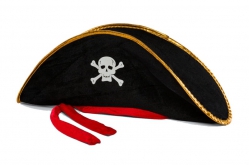 Toptan Yetişkin Kadife Korsan Şapkası