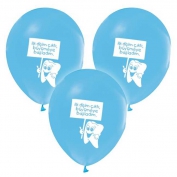 Toptan Mavi Diş Buğday Parti Balon 100 Adet