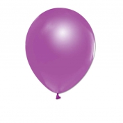 Toptan Metalik Balon Lila Renk 12 İnç 100 Adet