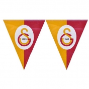 Galatasaray Temalı Parti Süsleri Flama Bayrak