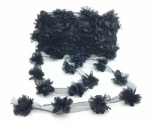Toptan Lazer Çiçek 150 Adet Siyah Renk