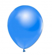 Toptan Mavi Metalik Balon 100 Adet