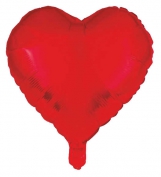 Toptan Kırmızı Folyo Kalp Balon