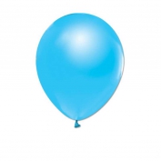 Toptan Metalik Balon 10 İnç 100 Adet Açık Mavi