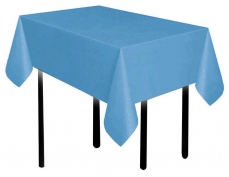 Toptan Plastik Mavi Renk Masa Örtüsü﻿